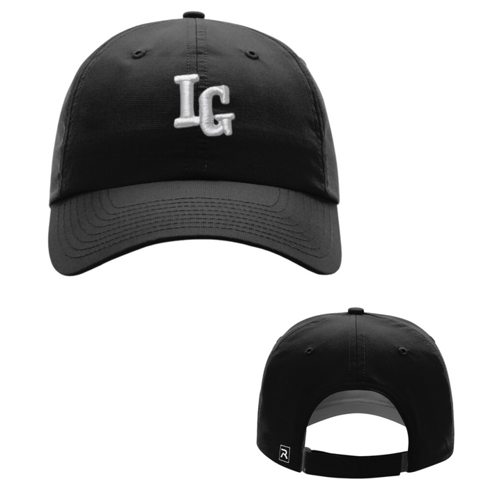 Black Runners Lite Hat - 3D IG Logo