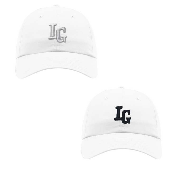 White Runners Lite Hat - 3D IG Logo