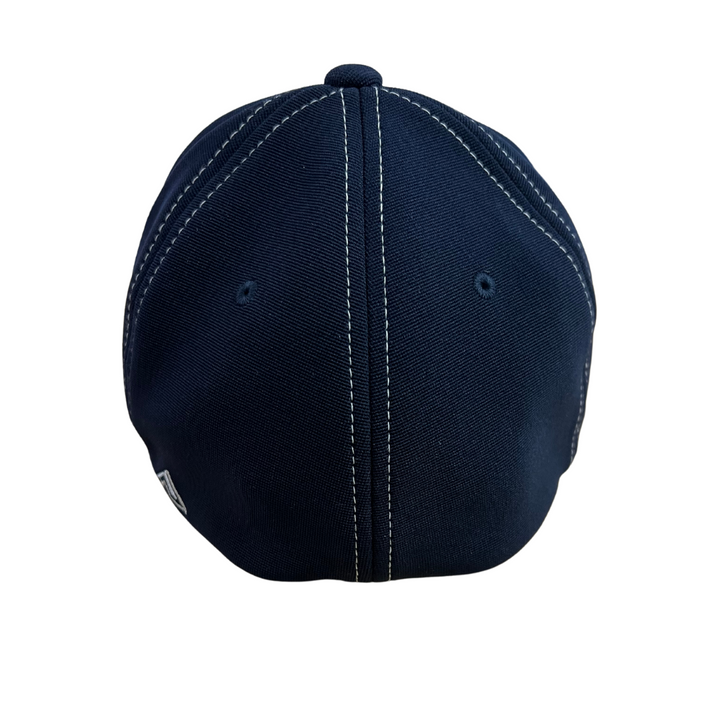 GREY FRONT/ NAVY BACK & BILL M2 PERFORMANCE FLEXFIT® CAP | IMPACT GOLD BLOCK