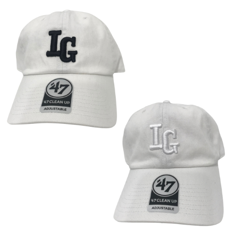 White '47 CLEAN UP 3D IG Hat